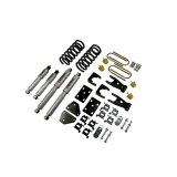 Belltech Lowering Kits with Street Performance Shock Absorbers 812SP Kit, 2 in. Front, 5 in. Rear, Dodge, Pickup, RWD, Kit thumbnail 1