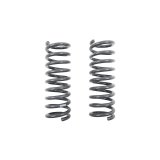 Belltech Muscle Car Coil Springs 5130 Lowering Springs, Front, Silver Powdercoated, Chevy, Pontiac, 1.0 in. Drop, Pair thumbnail 1
