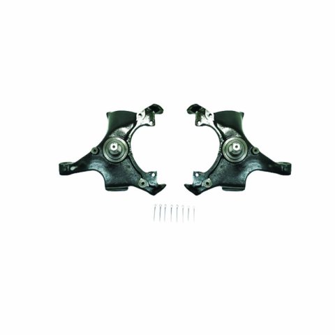 Belltech Front Spindles 2500 Spindles, Ductile Iron, 2 in. Drop, Chevy, GMC, Pair thumbnail 2