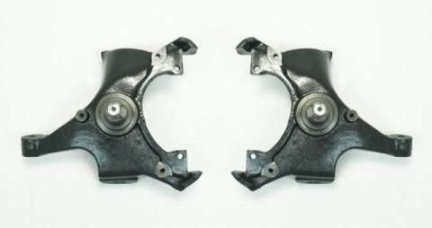 Belltech Front Spindles 2500 Spindles, Ductile Iron, 2 in. Drop, Chevy, GMC, Pair thumbnail 4