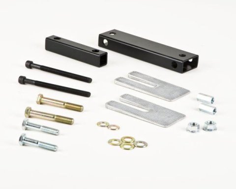 Belltech Driveline Alignment Kits 4981 Driveshaft Center Support Bearing Spacers, Kit, Steel, Black, Chevy, GMC, Kit
