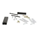 Belltech Driveline Alignment Kits 4981 Driveshaft Center Support Bearing Spacers, Kit, Steel, Black, Chevy, GMC, Kit thumbnail 2