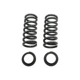 Belltech Lowering Coil Springs 4756 Springs, Front, Silver Powdercoated, Dodge, Pickup, Pair thumbnail 1