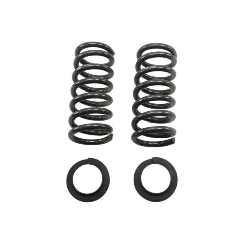 Belltech Lowering Coil Springs 4756 Springs, Front, Silver Powdercoated, Dodge, Pickup, Pair