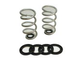 Belltech Pro Coil Lowering Spring Kits 12462 Springs, Coil, Front, Silver Powdercoated, Chevy, GMC, Pair thumbnail 1