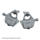 Belltech Front Spindles 2515 Spindles, Front, Lowered Ride Height, 3.00 in. Drop, Ductile Iron, Natural, Chevrolet, GMC, Pair thumbnail 1