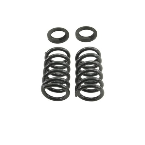 Belltech Pro Coil Lowering Spring Kits 23804 Springs, Front, Silver Powdercoated, Ford, Pair thumbnail 1