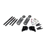 Belltech Lowering Kits with Nitro Drop 2 Shock Absorbers 663ND Kit, in. Front, 3 in. Rear, Chevy, GMC, Pickup, RWD, Kit thumbnail 1
