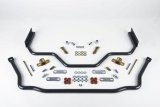 Belltech Muscle Car Anti-Sway Bars 9976 Sway Bars, Front and Rear, Solid, 1.25 in. Front, 1.125 in. Rear, Black, Buick, Chevy, Pontiac, Kit thumbnail 2