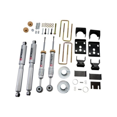 Belltech Lowering Kits with Street Performance Shock Absorbers 971SP Suspension Package, Lowering, Ford, Kit