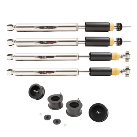 Belltech Trail Performance Handling PLUS Kits 1032HKP Suspension Lift Kit, PLUS, Spacer/Spacer, 2.5 in. Front, 2 in. Rear, Jeep, Kit thumbnail 2