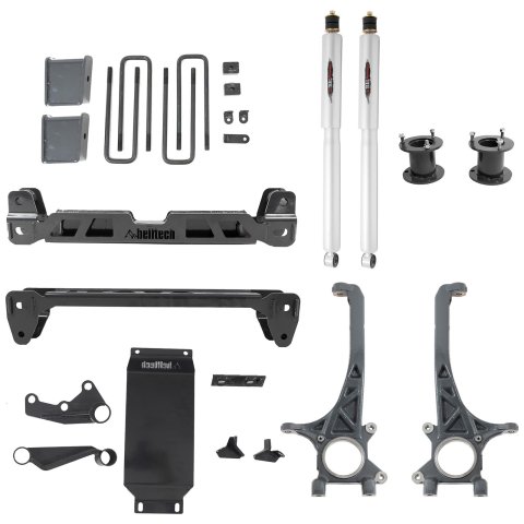 Belltech Suspension Lift Kits for 2016-2023 TACOMA - 154301BK4 Kit, 4 in., Trail Performance Shocks, 4WD, Toyota, Tacoma, Kit