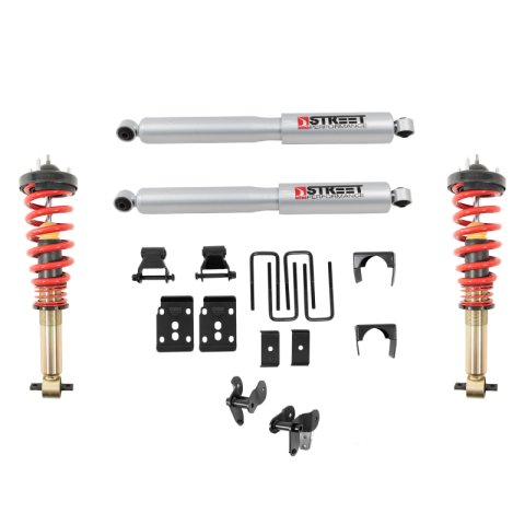 Belltech Lowering Kits 1054SPC Kit, Coilovers/Flip Kit, 1-3.5 in. Front, 5.5 in. Rear, Ford, F-150, Kit thumbnail 2
