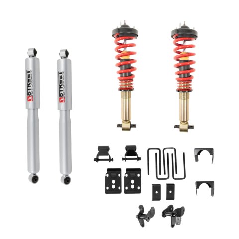 Belltech Lowering Kits 1054SPC Kit, Coilovers/Flip Kit, 1-3.5 in. Front, 5.5 in. Rear, Ford, F-150, Kit thumbnail 8