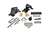 Belltech Hanger Kits 6501 Rear Hangers, 2 in. Drop, Steel, Black Powdercoated, Chevy, GMC, 1/2 Ton Pickup, Extended Cab, Kit thumbnail 3