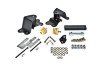 Belltech Hanger Kits 6501 Rear Hangers, 2 in. Drop, Steel, Black Powdercoated, Chevy, GMC, 1/2 Ton Pickup, Extended Cab, Kit thumbnail 6
