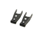 Belltech Rear Shackle Kits 6400 Shackles, 2 in. Drop, 2.5 in. Wide Spring, Chevy, Dodge, Ford, GMC, Rear, Pair thumbnail 2