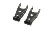Belltech Rear Shackle Kits 6400 Shackles, 2 in. Drop, 2.5 in. Wide Spring, Chevy, Dodge, Ford, GMC, Rear, Pair thumbnail 6