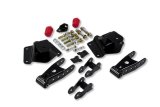 Belltech Rear Shackle Kits 6636 Shackles and Hangers, 4 in. Drop, 2.5 in. Wide Spring, Chevy/GMC, Kit thumbnail 2