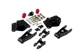 Belltech Rear Shackle Kits 6636 Shackles and Hangers, 4 in. Drop, 2.5 in. Wide Spring, Chevy/GMC, Kit thumbnail 4