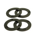 Belltech Front Spring Spacers 34855 Spacer, Molded Rubber, Black, 0.500 In. Height, Chevy, GMC, Front, Set of 4 thumbnail 1
