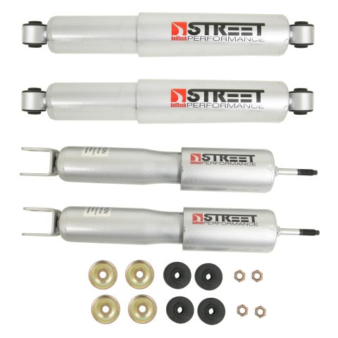 Belltech Trail Performance Shock Kits for 2011-2018 1500, 2006-2010 RAM 1500 - 9610 Shocks/Struts, Street Performance, Twin-tube, Gas Charged, Dodge, Ram, Set of 4