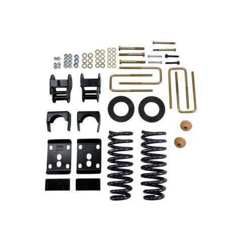 Belltech Lowering Kits 981 Kit, Coil Springs, Flip Kit, 2-3 in. Front, 4 in. Rear, Extended Cab, Ford, Kit thumbnail 1