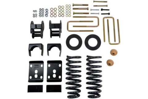 Belltech Lowering Kits 981 Kit, Coil Springs, Flip Kit, 2-3 in. Front, 4 in. Rear, Extended Cab, Ford, Kit thumbnail 2