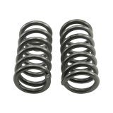 Belltech Lowering Coil Springs 4750 Springs, Front, Silver Powdercoated, Dodge, Pickup, Pair thumbnail 1