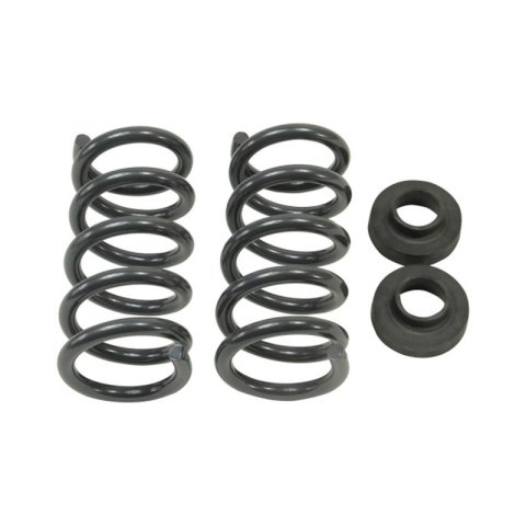 Belltech Pro Coil Lowering Spring Kits 4204 Springs, Front, Silver Powdercoated, Chevy, GMC, Pair