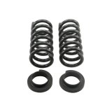 Belltech Pro Coil Lowering Spring Kits 23408 Springs, Front, Silver Powdercoated, Chevy, GMC, RWD, Pair thumbnail 1