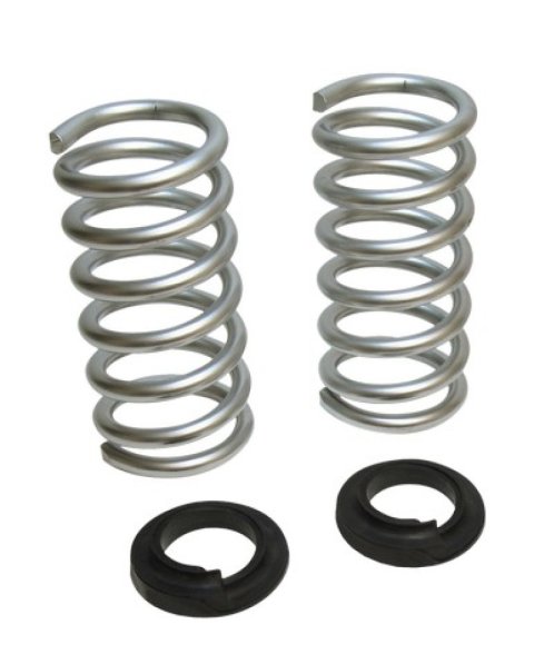 Belltech Pro Coil Lowering Spring Kits 23225 Springs, Front, Silver Powdercoated, Chevy, GMC, Pickup, SUV, L4, Pair