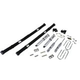 Belltech Lowering Kits with Street Performance Shock Absorbers for 2004-2012 CANYON, COLORADO - 604SP Suspension Kit, Ball Joint/Leaf Spring, 2 in. Front, 4 in. Rear, Chevy, GMC, With Shocks, Kit thumbnail 1