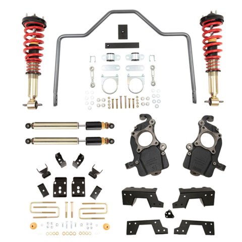 Belltech Performance Handling PLUS Kits 1008HKP Suspension Package, PLUS, Front/Rear, Drop, Ford, Kit