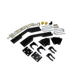 Belltech Rear Flip Kits 6624 Kit, 7.0 in. Drop, Steel, Black Powdercoated, Chevy, GMC, Suburban 2500, Kit thumbnail 4