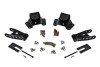 Belltech Rear Shackle Kits 6750 Shackles, 4 in. Drop, 3.0 in. Wide Spring, Chevy/GMC, C/R, Crew Cab, Kit thumbnail 6