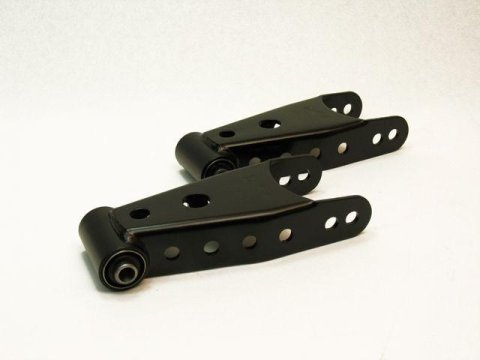 Belltech Rear Shackle Kits 6406 Shackles, 2 in. Drop, 2.5 in. Wide Spring, Ford, Pair thumbnail 2