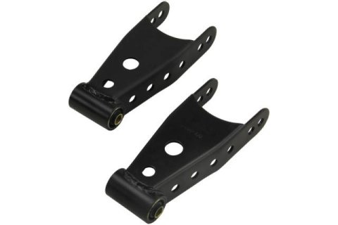 Belltech Rear Shackle Kits 6406 Shackles, 2 in. Drop, 2.5 in. Wide Spring, Ford, Pair thumbnail 3