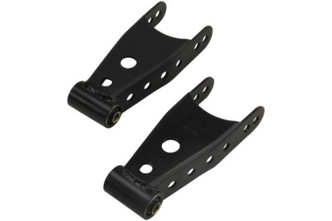 Belltech Rear Shackle Kits 6406 Shackles, 2 in. Drop, 2.5 in. Wide Spring, Ford, Pair thumbnail 4