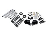 Belltech Lowering Kits with Street Performance Shock Absorbers 670SP Kit, 3 in. Front, 4 in. Rear, Chevy, GMC, Pickup, Extended Cab, RWD, Kit thumbnail 1