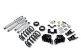 Belltech Lowering Kits with Street Performance Shock Absorbers 670SP Kit, 3 in. Front, 4 in. Rear, Chevy, GMC, Pickup, Extended Cab, RWD, Kit thumbnail 4