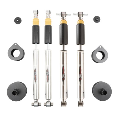 Belltech Trail Performance Handling PLUS Kits 1033HKP Suspension Lift Kit, PLUS, Spacer/Spacer, 2.5 in. Front, 2 in. Rear, Jeep, Kit