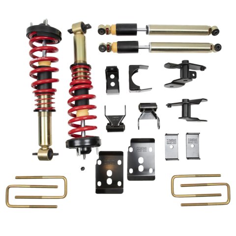 Belltech Lowering Kits for 2015-2020 F-150 - 1001SPAC Kit, Coilovers, 1-3 in. Front, 4 in. Rear, Ford, F-150, Kit