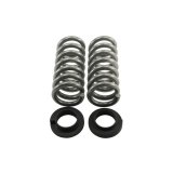 Belltech Pro Coil Lowering Spring Kits 12604 Springs, Front, Silver Powdercoated, Chevy, GMC, Pickup, RWD, Pair thumbnail 1