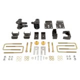 Belltech Rear Flip Kits 6447 Kit, 4.0 in. Drop, Steel, Black Powdercoated, Ford, Pickup, Kit thumbnail 4