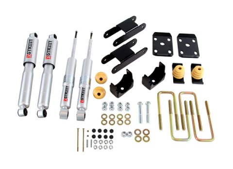Belltech Lowering Kits with Street Performance Shock Absorbers 1100SP Suspension Kit, Shocks/Struts, 2018-2020, Chevy, GMC, Kit thumbnail 1
