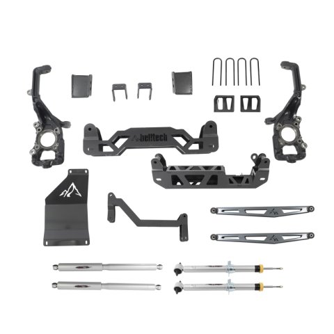 Belltech - Suspension Leveling & Lift Kits for 2021-2025 F-150 152510TP LIFT KIT; 2021 Ford F150 4wd (All Cabs) 6"-7" thumbnail 3