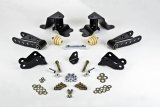 Belltech Rear Shackle Kits 6505 Shackles and Hangers, 4 in. Drop, 2.5 in. Wide Spring, Chevy, Pickup, Kit thumbnail 1