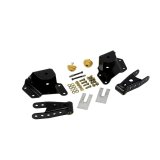 Belltech Rear Shackle Kits 6512 Shackles and Hangers, 4 in. Drop, 2.5 in. Wide Spring, Chevy, GMC, Pickup, Kit thumbnail 1