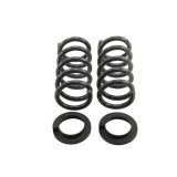 Belltech Pro Coil Lowering Spring Kits 23227 Springs, Front, Silver Powdercoated, Chevy, GMC, Pickup, SUV, V6, Pair thumbnail 1